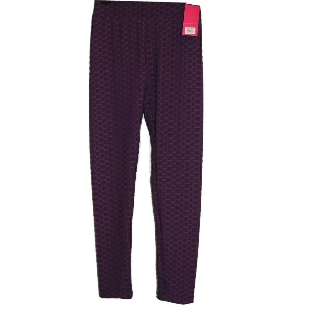 Leggings Small Purple Womens Scrunched Bum Yoga Gym Crossfit New